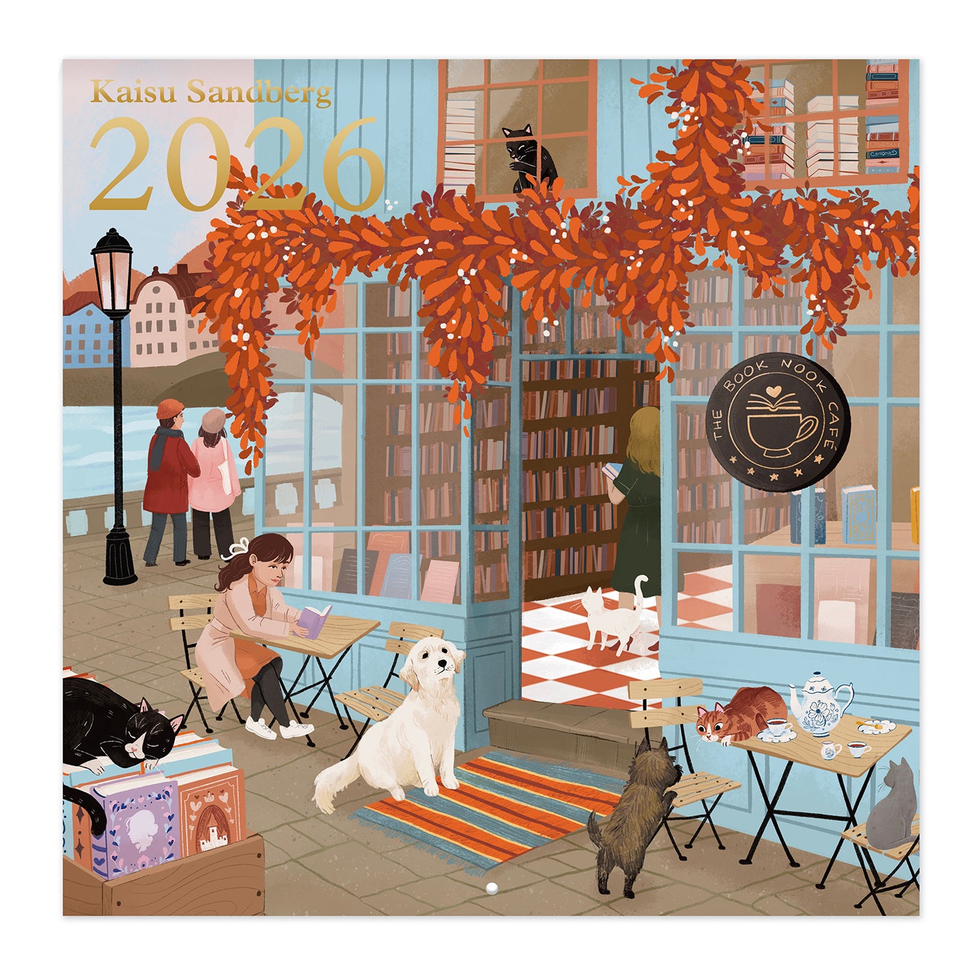 Seinäkalenteri 30x30 2026 Putinki Sandberg