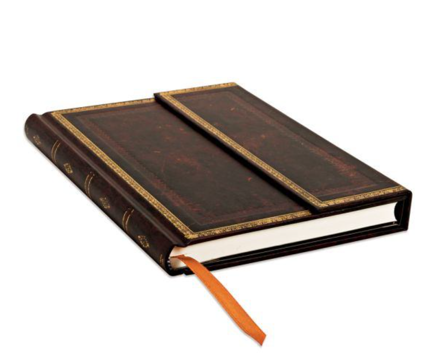 Notebook Paperblanks - Black Moroccan, Midi lined