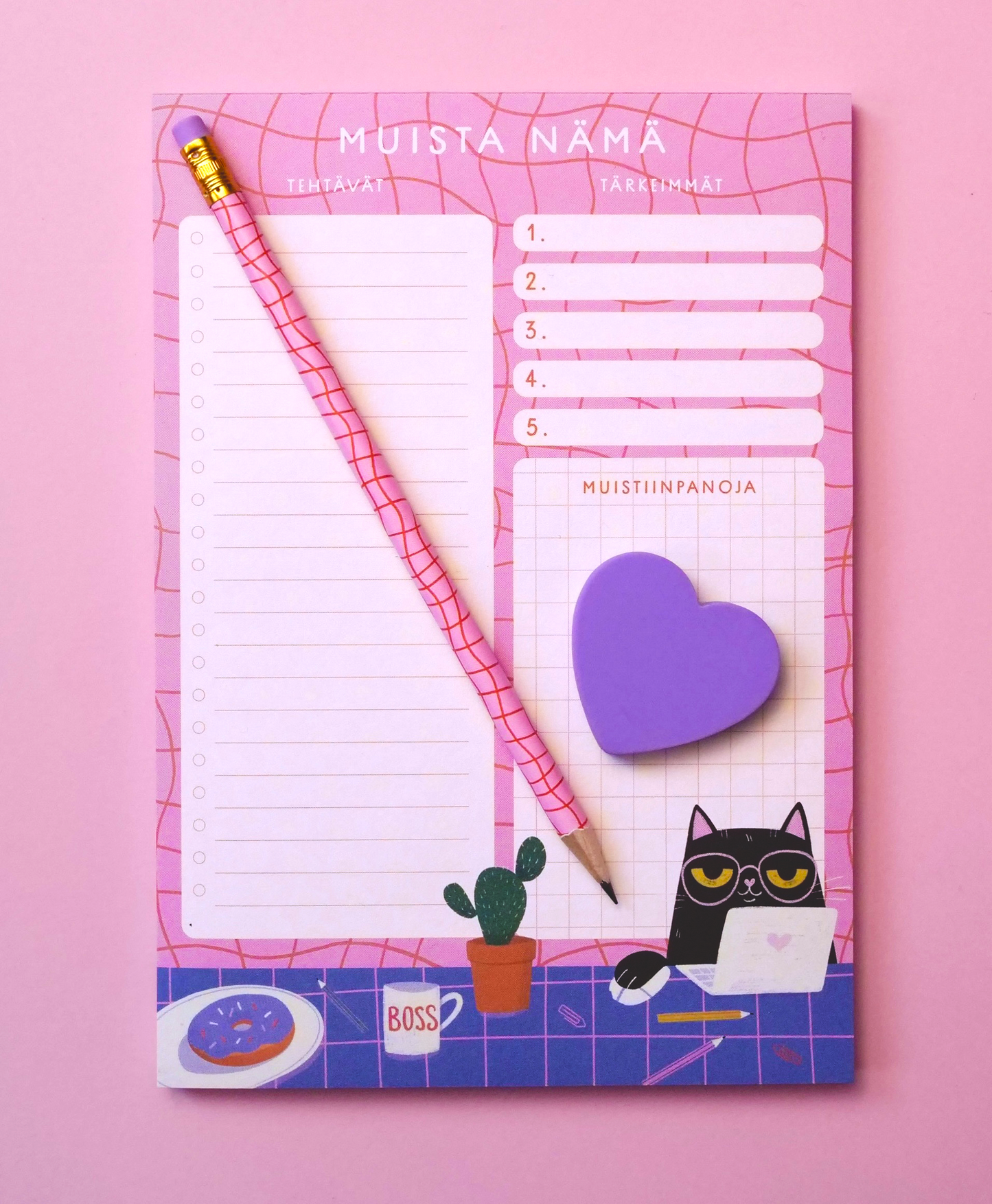 Notepad A5 Putinki Sandberg - Helvi's office