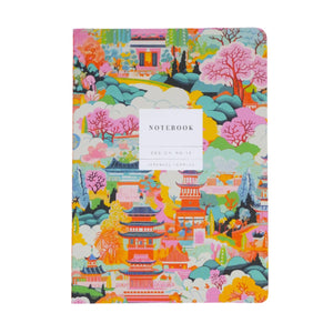 Notebook A5 Ohh Deer - Kaleido No.13 Japanese Temples