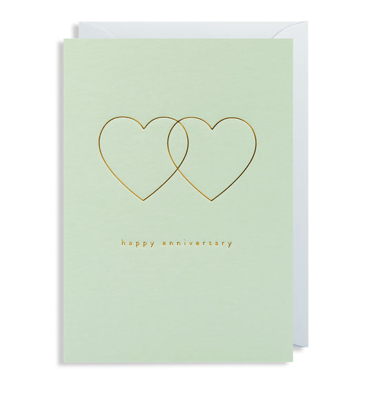 2-piece card Lagom - Happy Anniversary