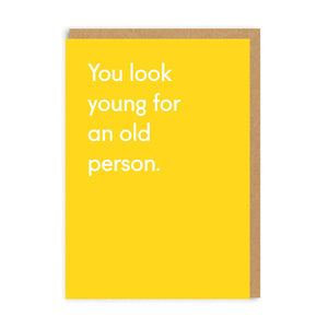 2-part card Ohh Deer - Old person