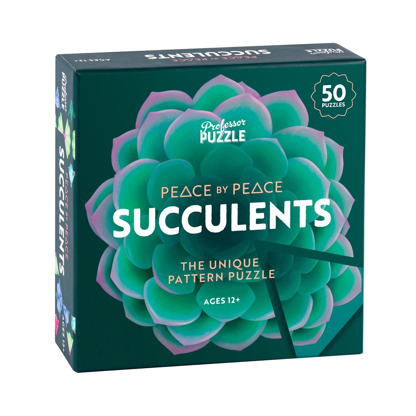Älypeli Professor Puzzle - Peace by Peace: Succulents