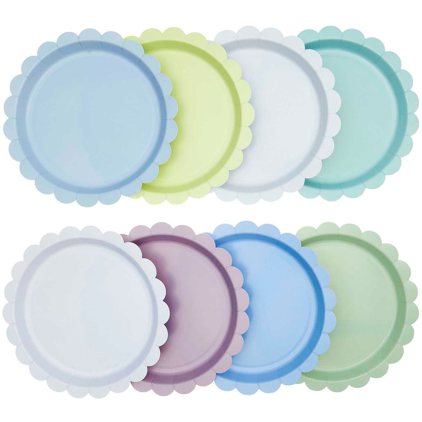 Pahvilautaset Rico Design 8kpl - Ocean mix