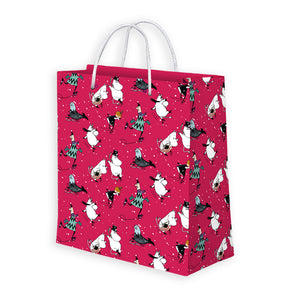 Gift bag Moomin - Christmas, Red L