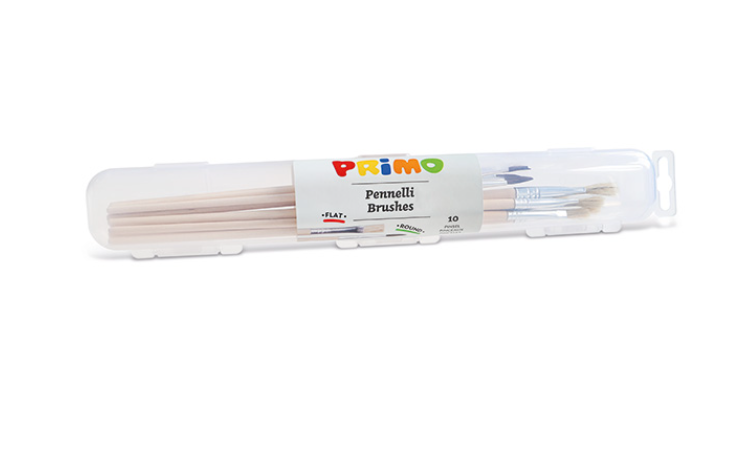 Primo Sivellinsetti kotelossa 5+5kpl