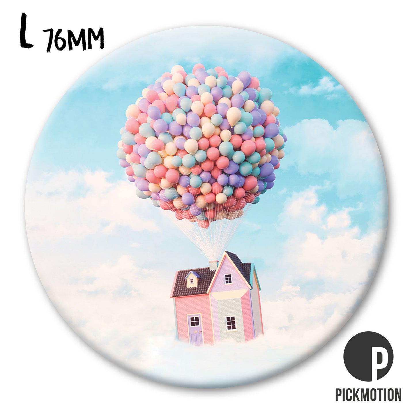 Magnet Pickmotion L - Balloons and house