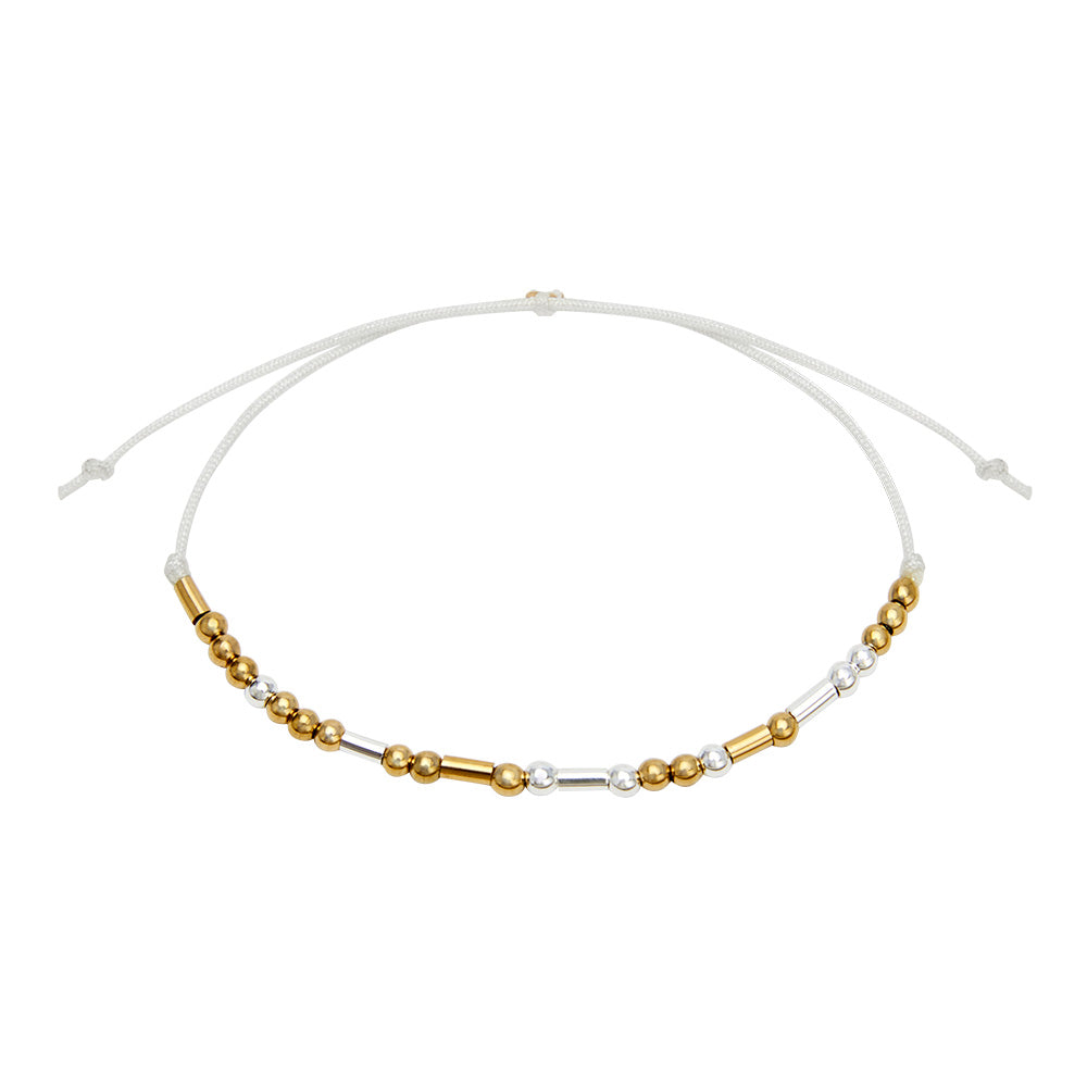 Bracelet HCA Morse Code - Best friends