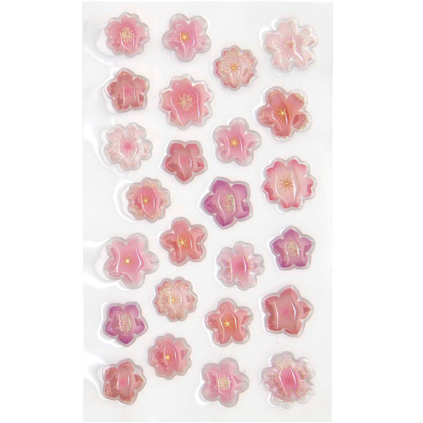 Tarrasetti Paper Poetry - Gel stickers cherry blossom