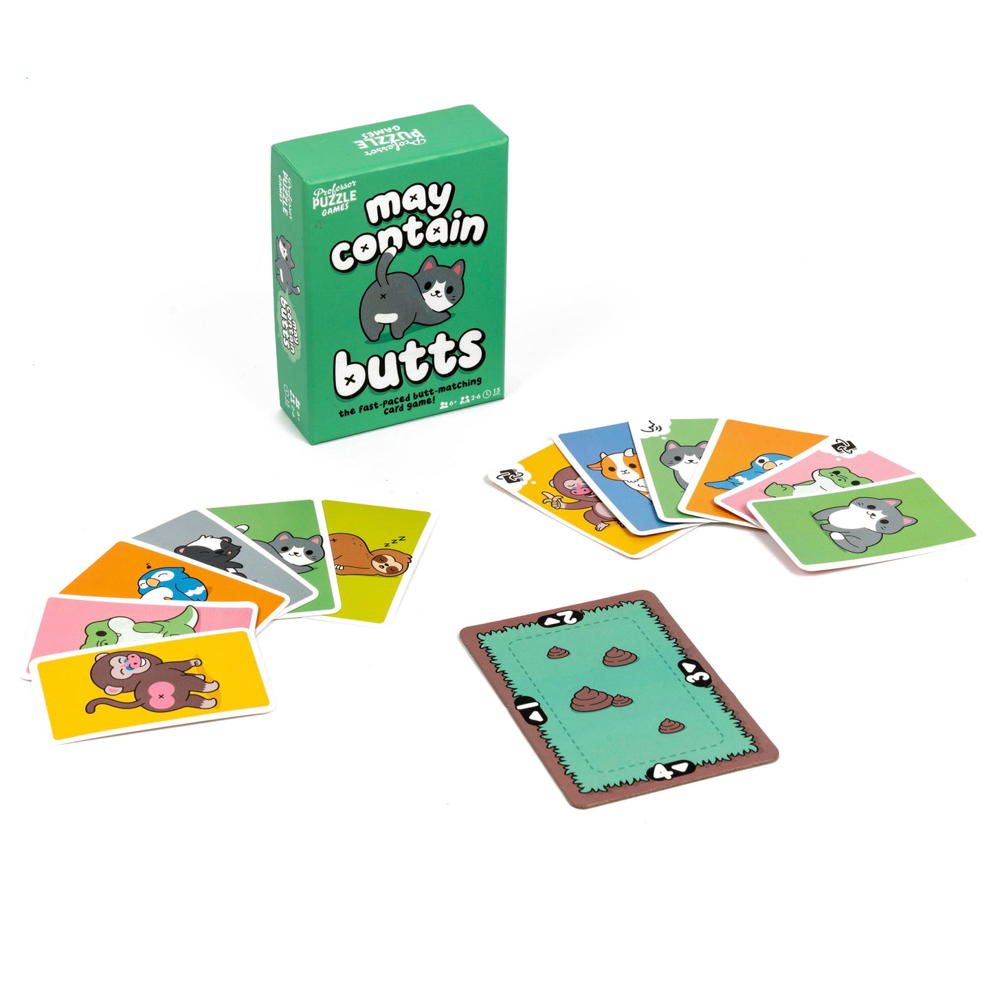 Card game Professor Puzzle - May Contain Butts