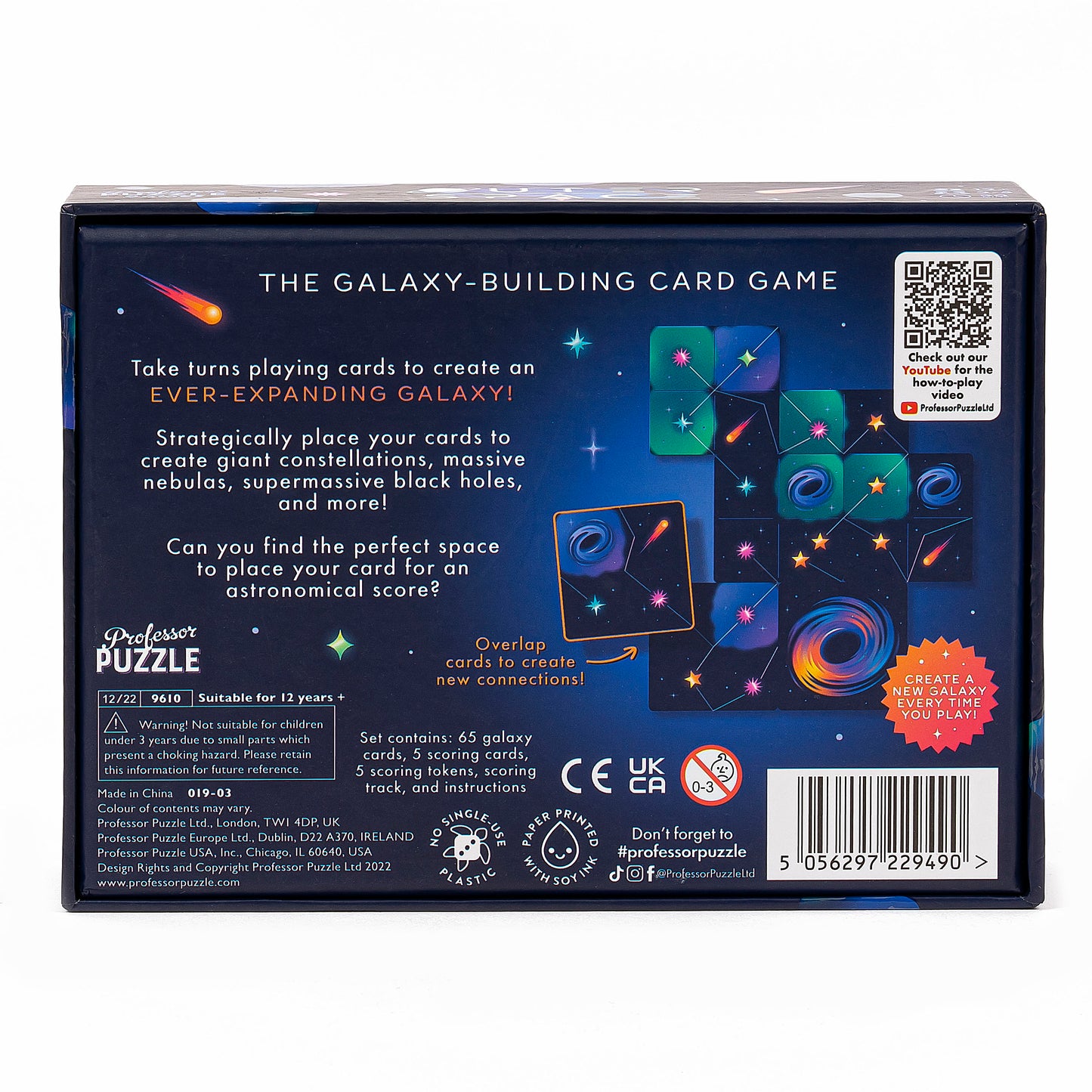 Korttipeli Professor Puzzle - Outer Space