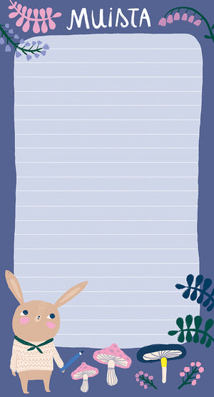 To-do list Mira Mallius - Home forest, remember