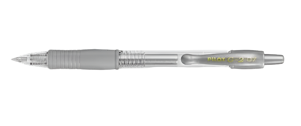 Gel pen Pilot - G2 0.7 Metallic Silver