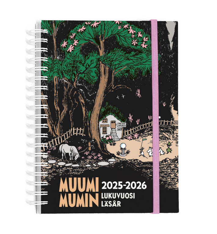 Lukuvuosikalenteri Muumi 2025-2026