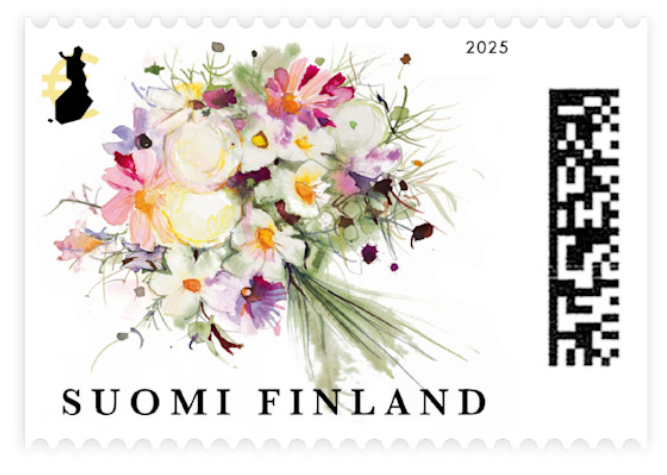 Kotimaan ikimerkki 5 kpl - Niityn Kukkaset