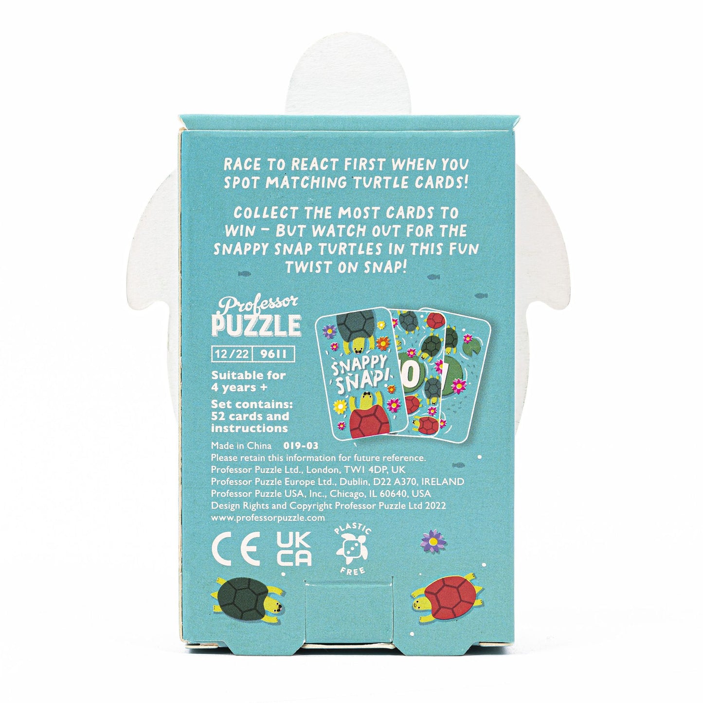 Card game Professor Puzzle - Snapping Turtles