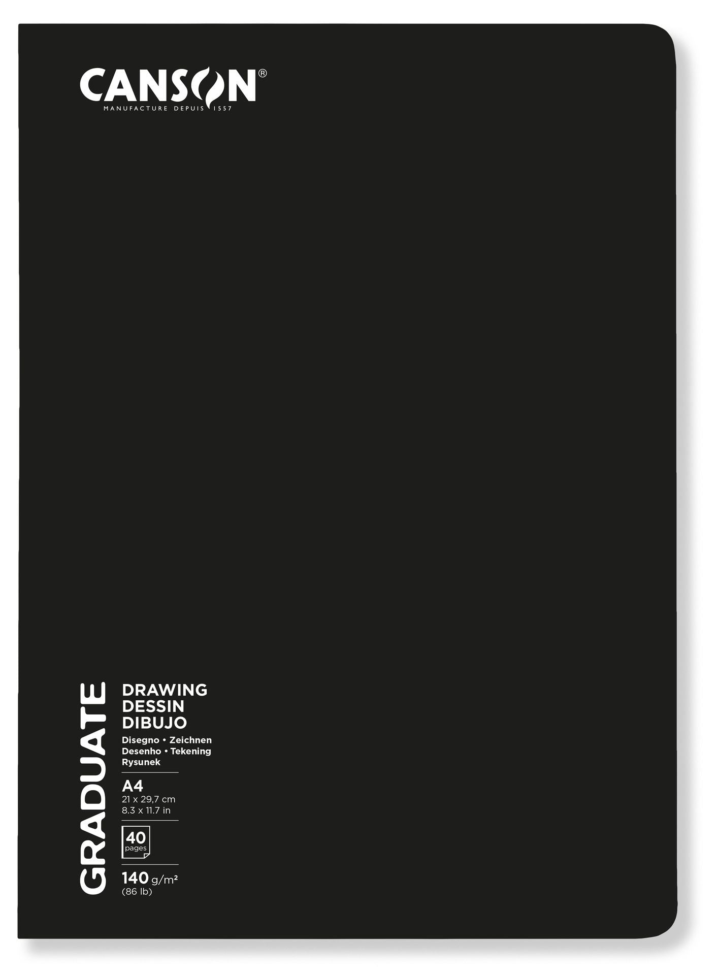 Paperback sketchbook Graduate - A4