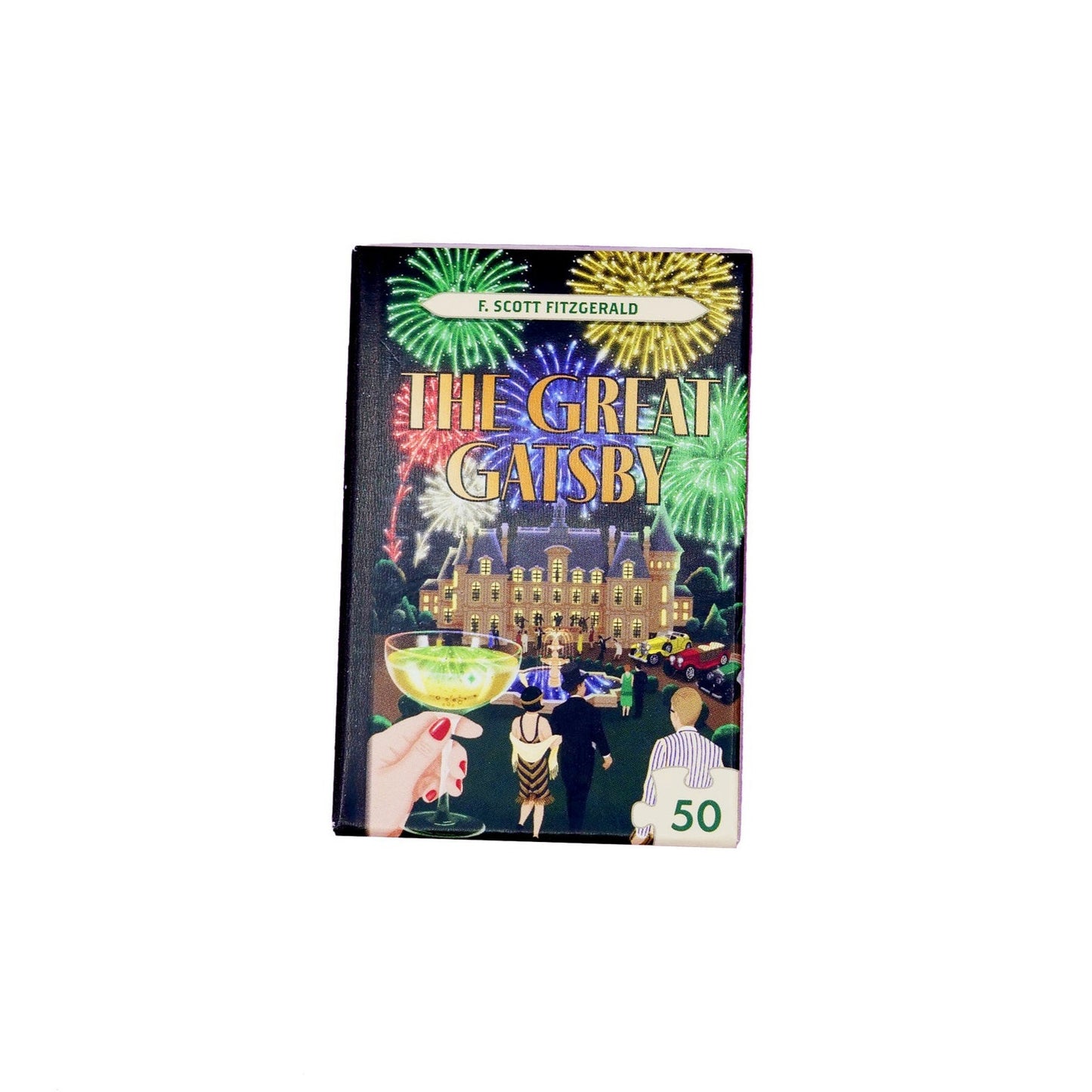 Minipalapeli 50 palaa Professor Puzzle - The Great Gatsby