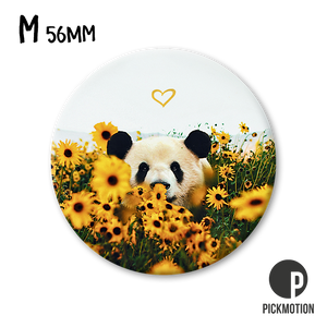 Magneetti Pickmotion M - Panda ja auringonkukat