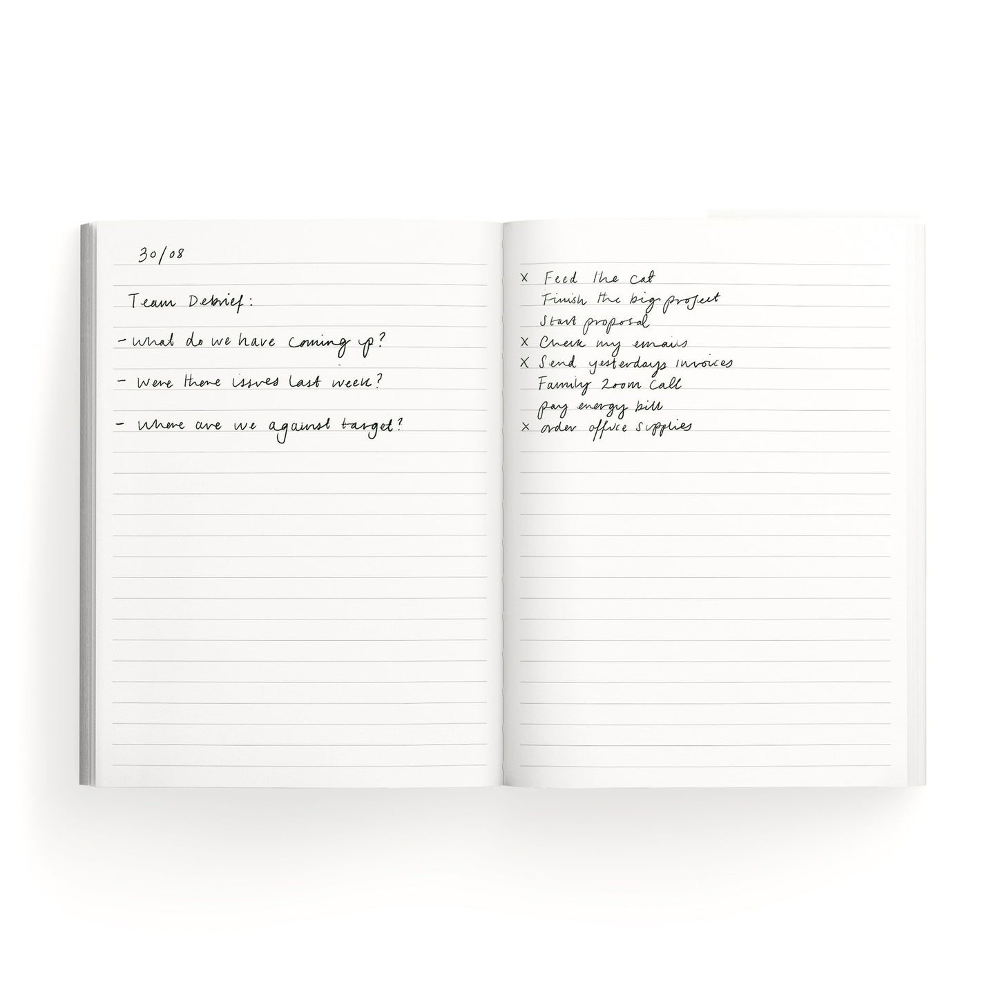 Muistikirja Ohh Deer - Ongoing list, A5