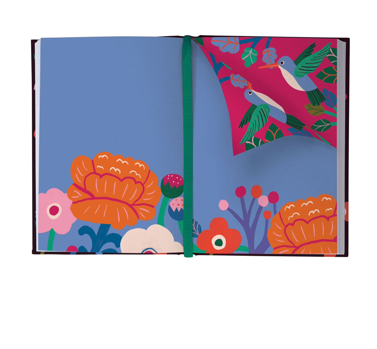 Muistikirja Roger la Borde - Birdsong Luxe Illustrated Journal