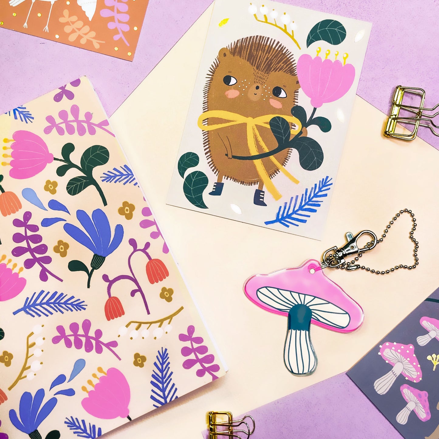 Notebook A5 Mira Mallius - Home forest flowers