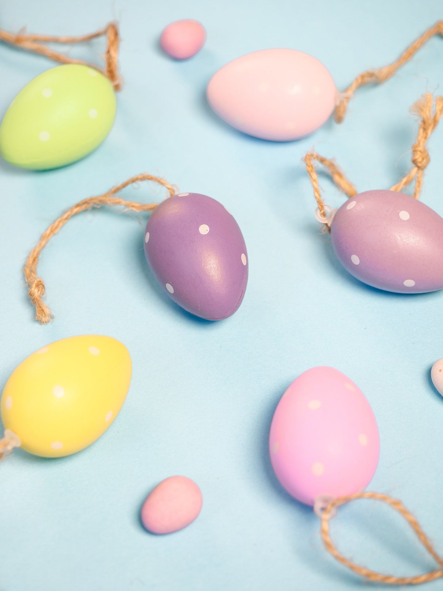 Pääsiäismuna 6kpl Rico Design - Dotted