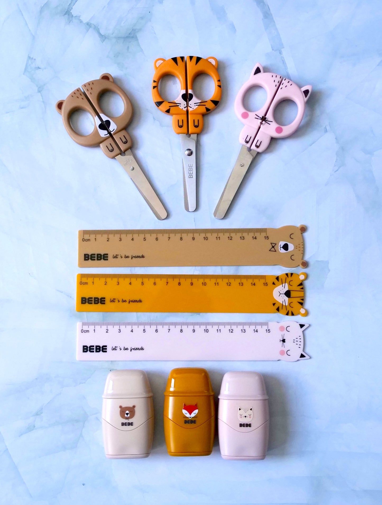 Scissors Interdruk - Bebe Friends Tiger