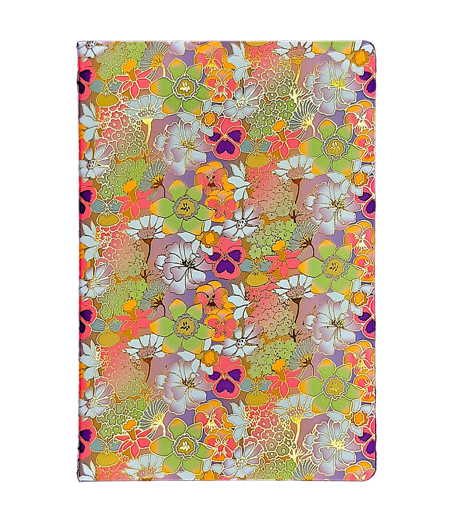 Vihko A5 Paper Poetry - Pansies dotted