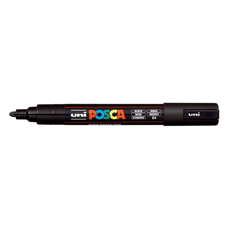 Marker POSCA PC-5M 1.8-2.5mm - Black