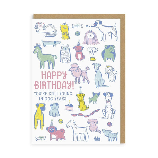 2-part card Ohh Deer - Dogs