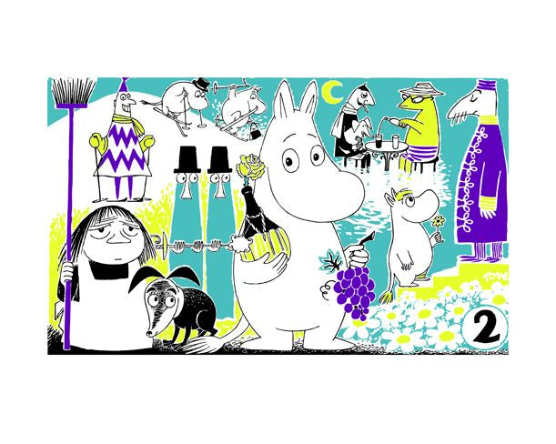 Poster Moomin 30x24 - Cartoon 2