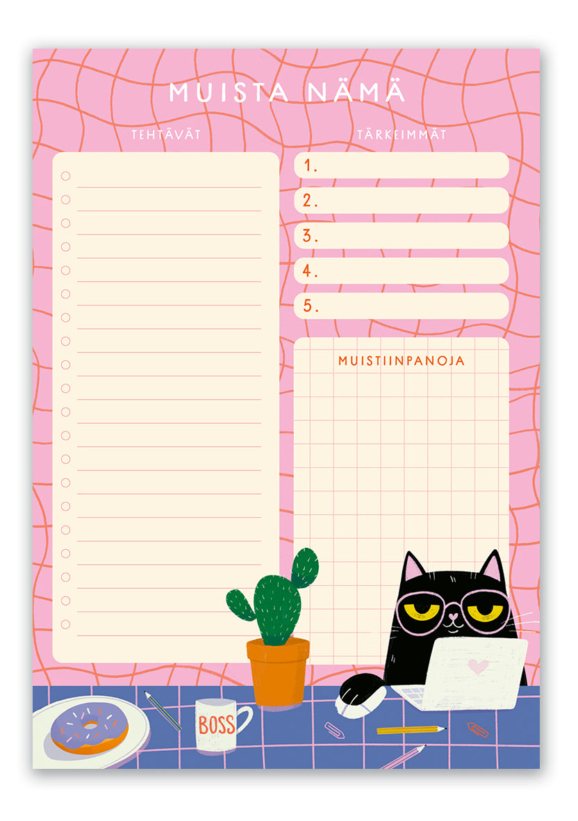Notepad A5 Putinki Sandberg - Helvi's office