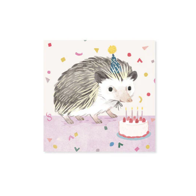 3D Card Ohh Deer Petite Pop-up - Hedgehog