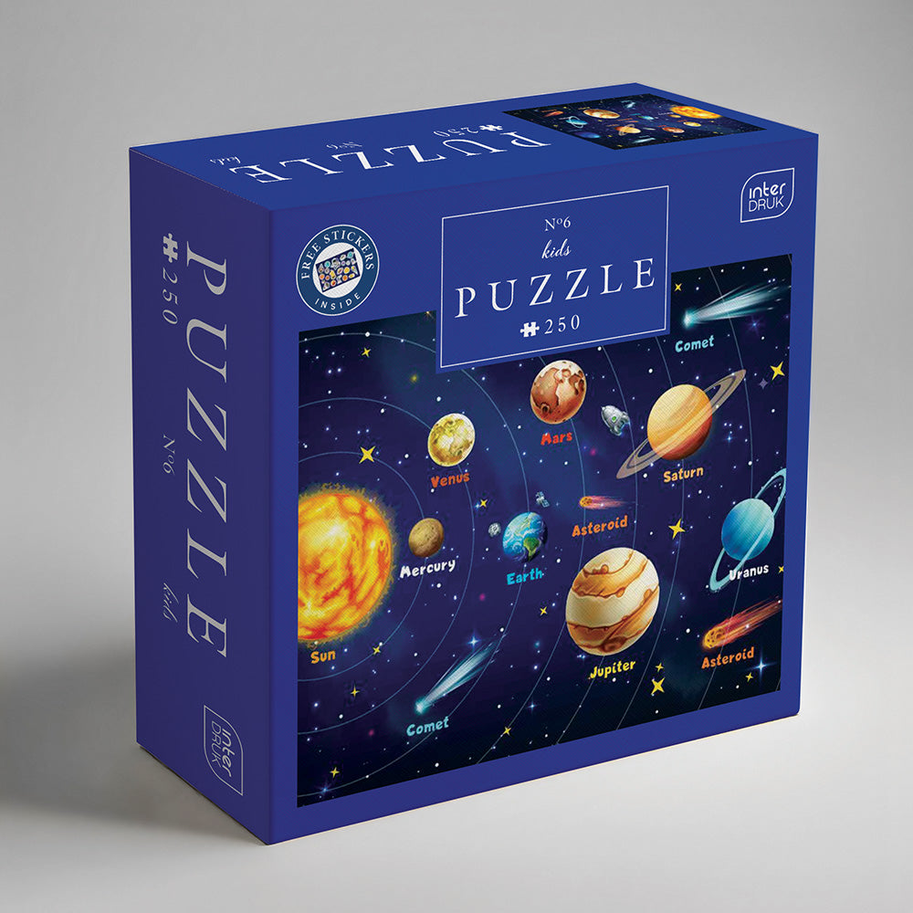 Palapeli 250 palaa Interdruk - Solar System