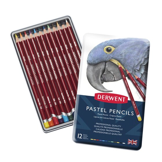 Pastellivärikynät 12 kpl Derwent - Pastel Pencil