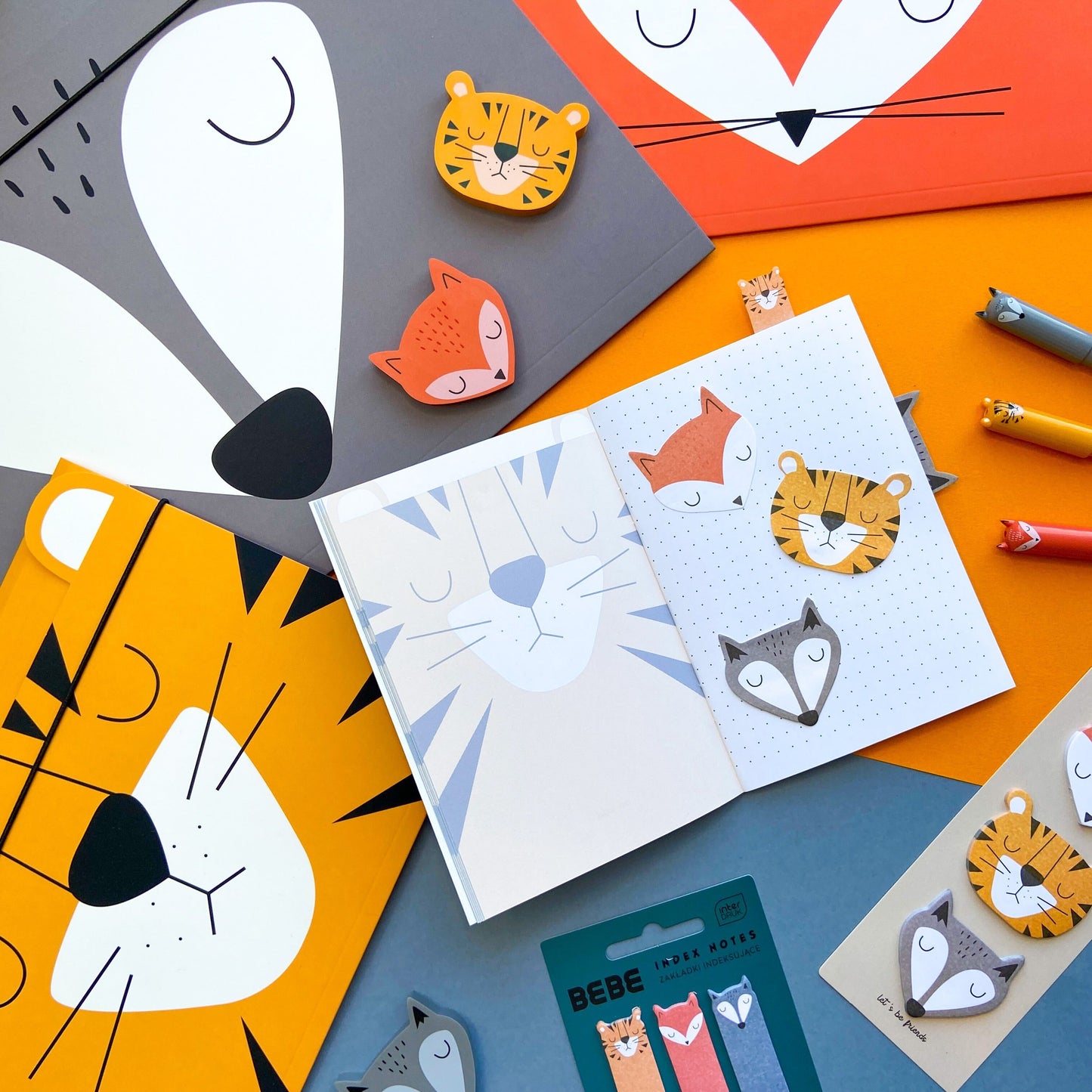Sticky notes 3 pcs Bebe - Wild