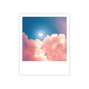 Postcard Pickmotion - Heart, The Moon & Sky