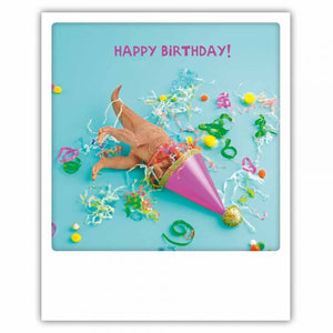 Postcard Pickmotion - Birthday Dino