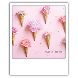 Postcard Pickmotion - Hugs & Kisses