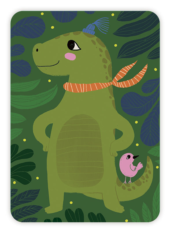 Postcard Mira Mallius - Dino