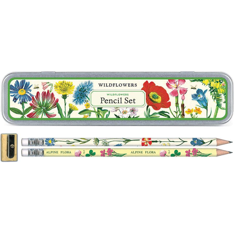 Pencils Cavallini - Wildflowers