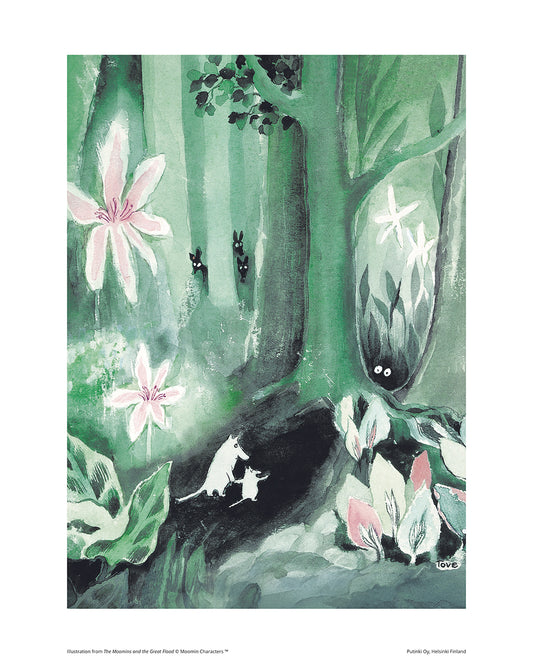 Poster Moomin 24x30 - The Great Flood