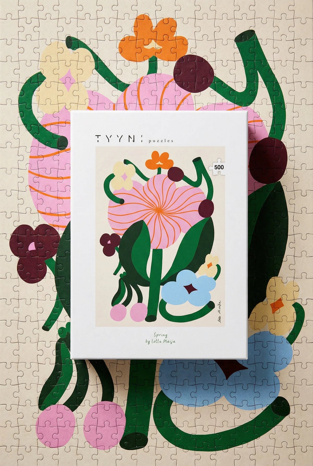 Palapeli 500 palaa Tyyni Puzzles – Lotta Maija, Spring