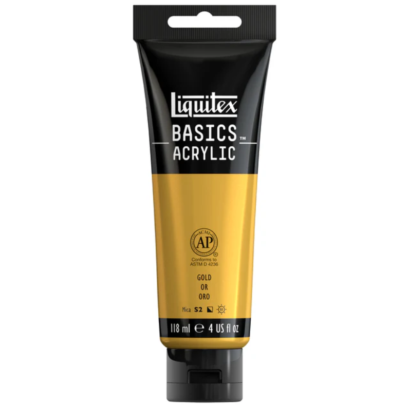 Liquitex Basics 118ml akryyliväri - 051 Gold