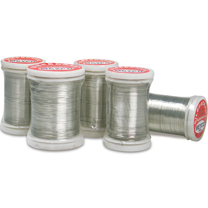 MEYCO Metallilanka 0.5mmx30m hopea, Kuparilanka