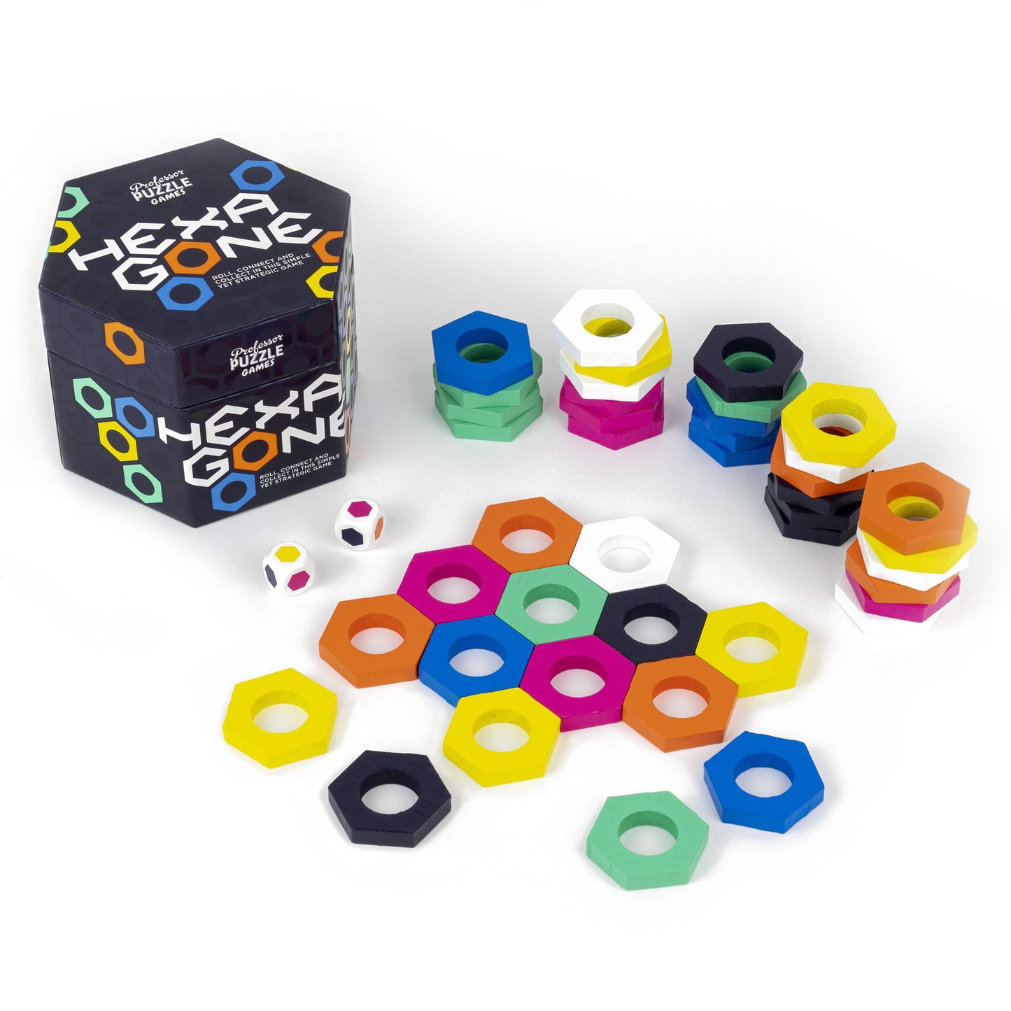 Strategiapeli Professor Puzzle - Hexagone