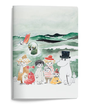 Booklet A5 Moomin - Sea monster