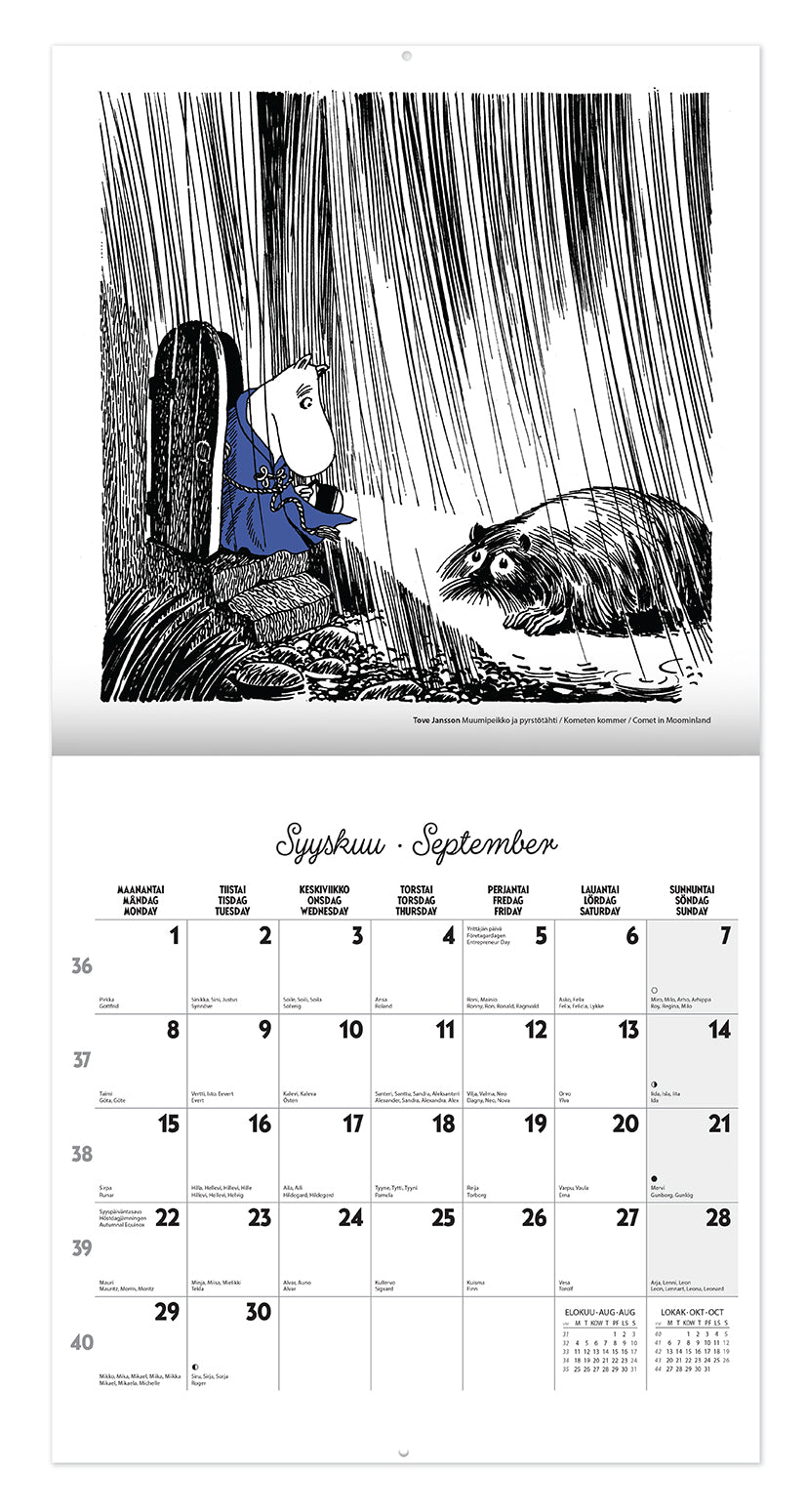 Wall calendar 30 x 30 - Moomin 2025