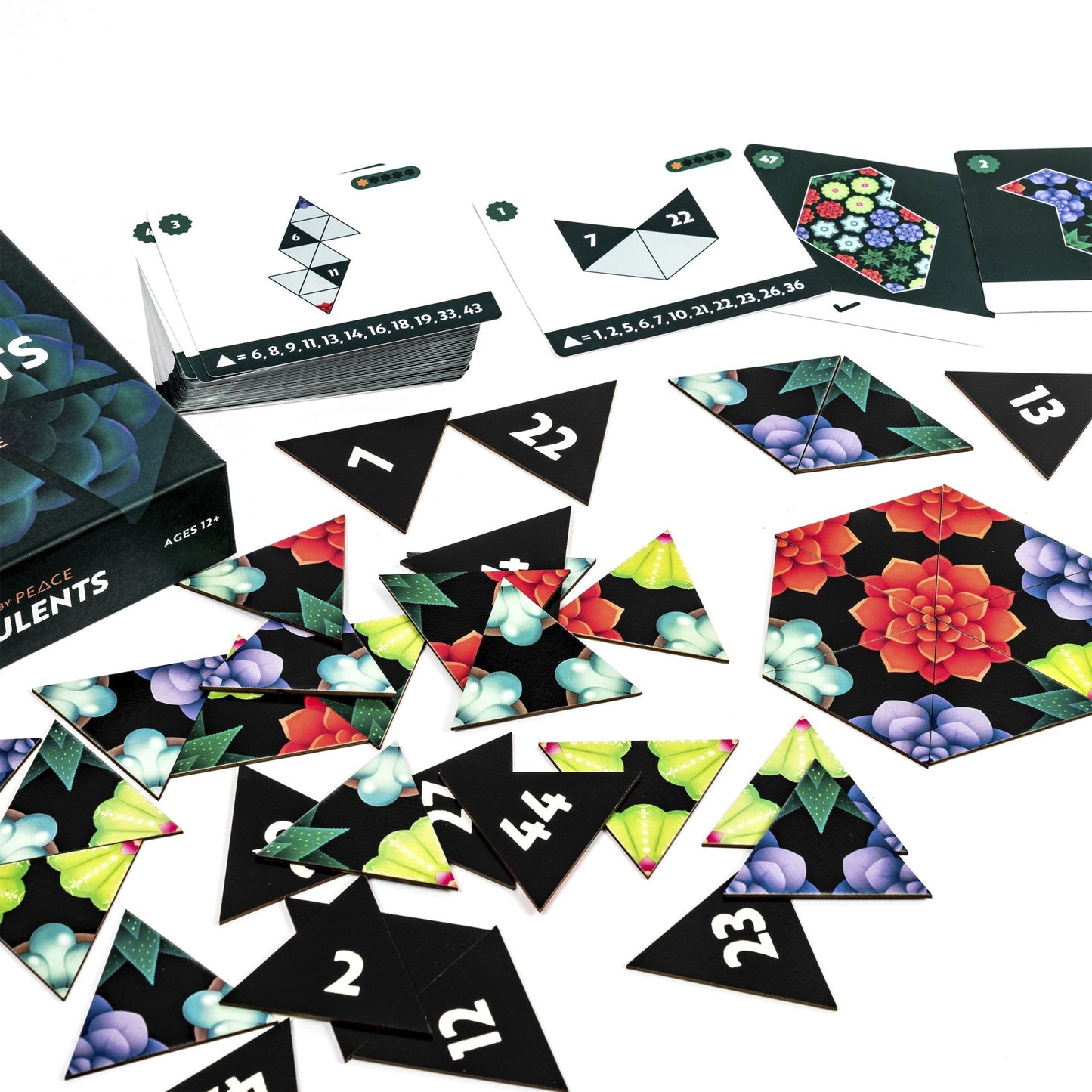 Älypeli Professor Puzzle - Peace by Peace: Succulents